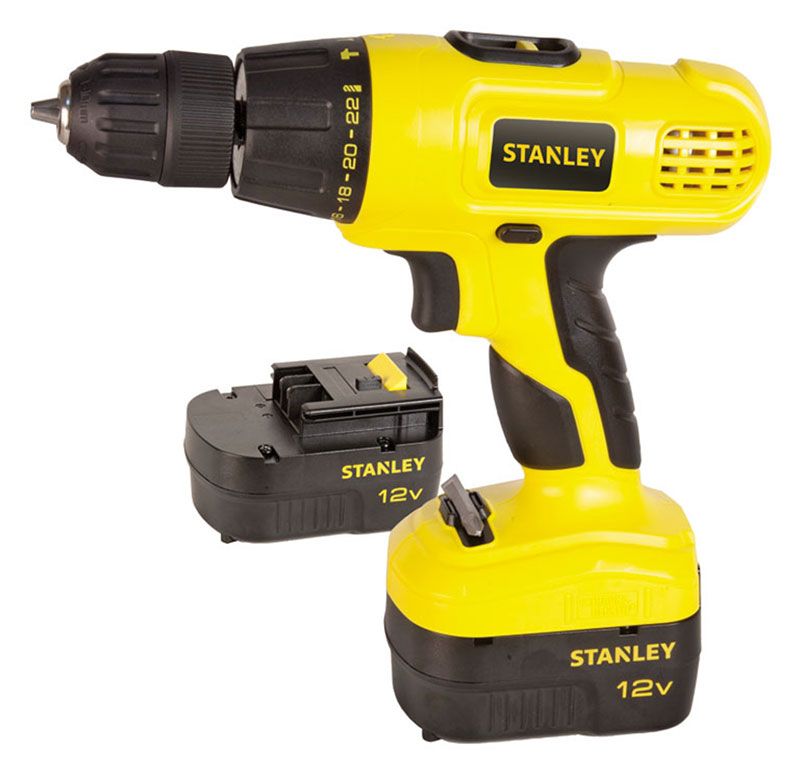 Акумуляторний ударний дриль/шуруповерт Stanley SCD12S2