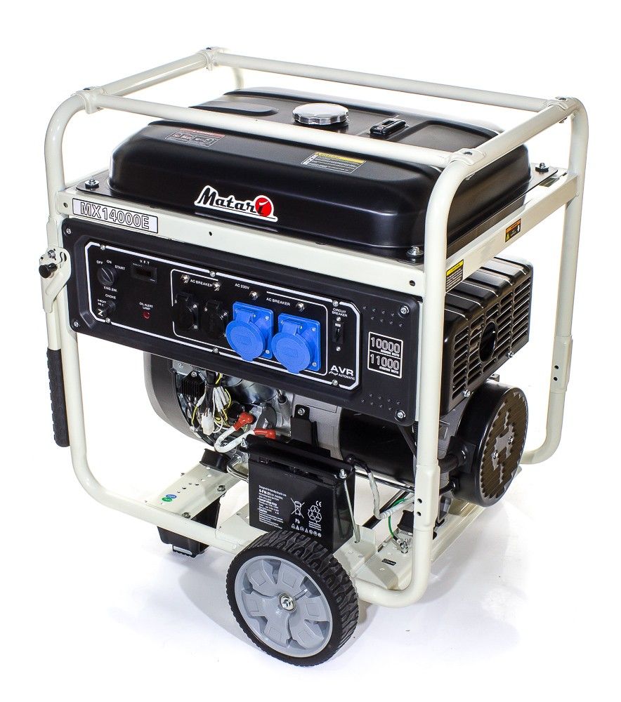 Бензиновий генератор Matari MX14000E