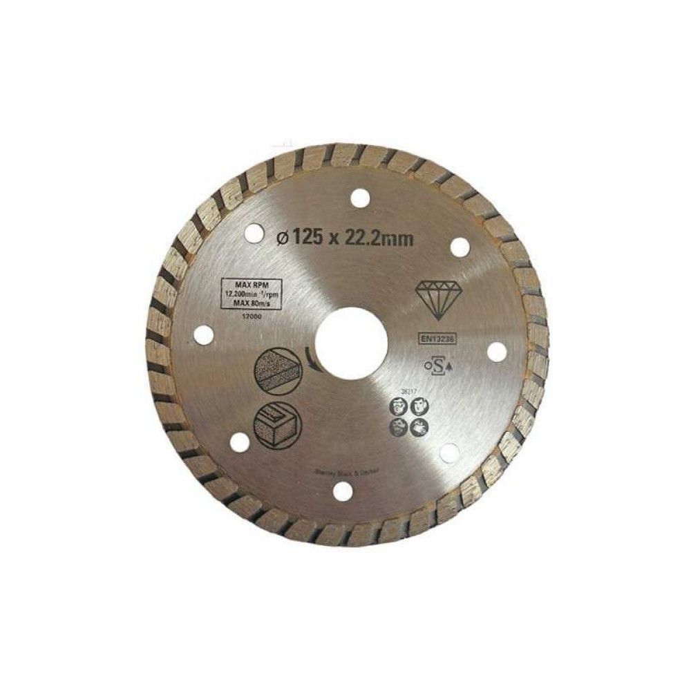 Диск алмазний Турбо STANLEY 125 мм (STA38217)