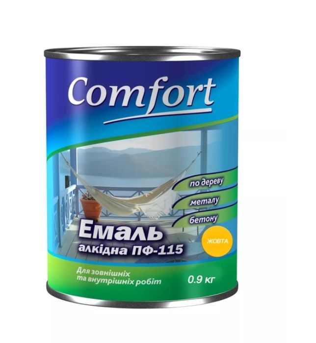 Емаль біла ПФ-115 Комфорт  2,8 кг