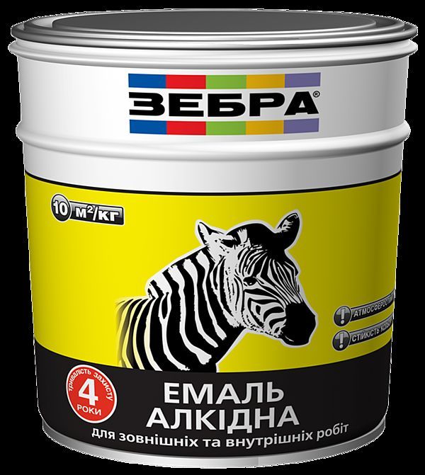 Емаль ПФ-116 ЗЕБРА зелена №535 2,8 кг