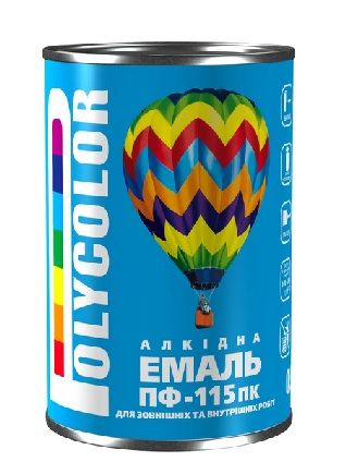 Емаль сіра темна ПФ-115 Комфорт 2,8 кг