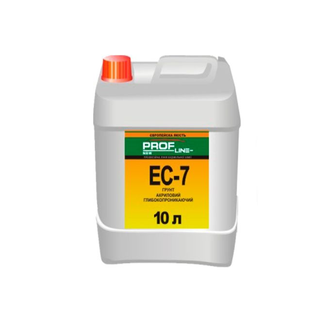 Грунтовка глибокопроникна Profline ЕС-7, 10л