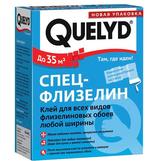 Клей для флізелінових шпалер Quelyd, 300г