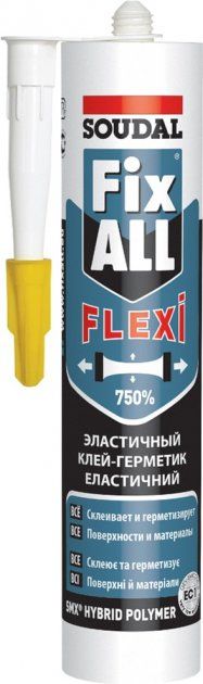 Клей-герметик FIX  ALL кристал 290 мл