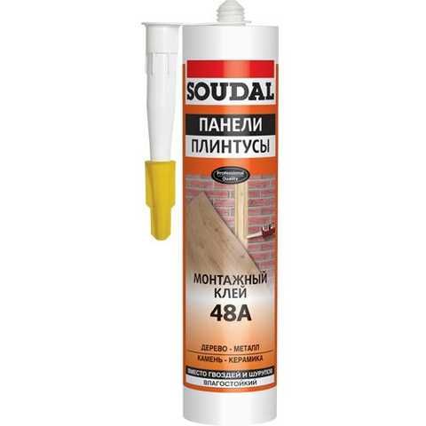 Клей монтажний 48А  SOUDAL  280 мл