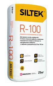 Ремонтна крупнозерниста суміш R-100, Siltek 25кг