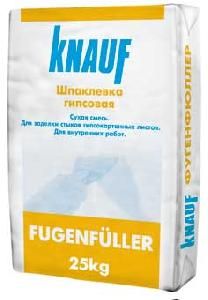 Шпаклівка для швів Фугенфюллер, Knauf 25кг