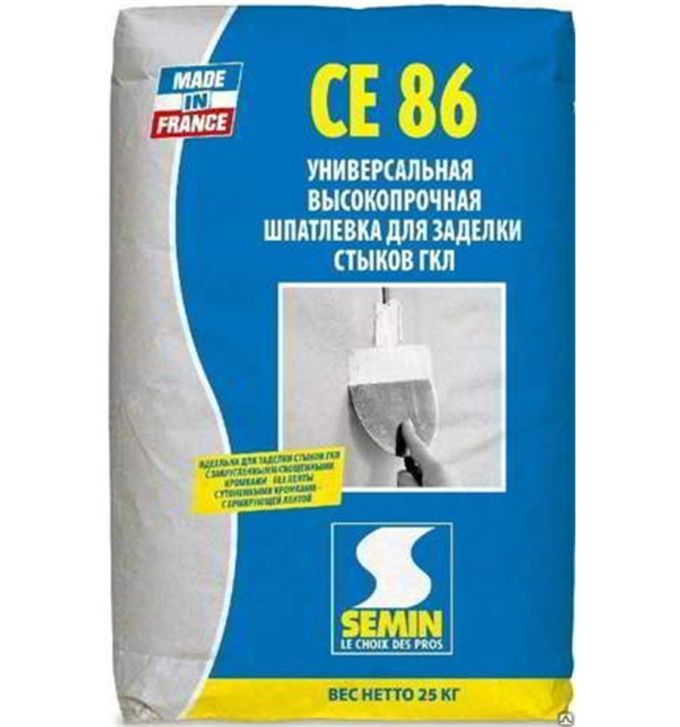 Шпаклівка фінішна СЕ-86 25 кг