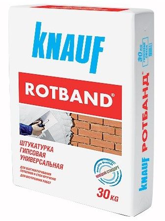 Штукатурка гіпсова Rotband, Knauf 30 кг.