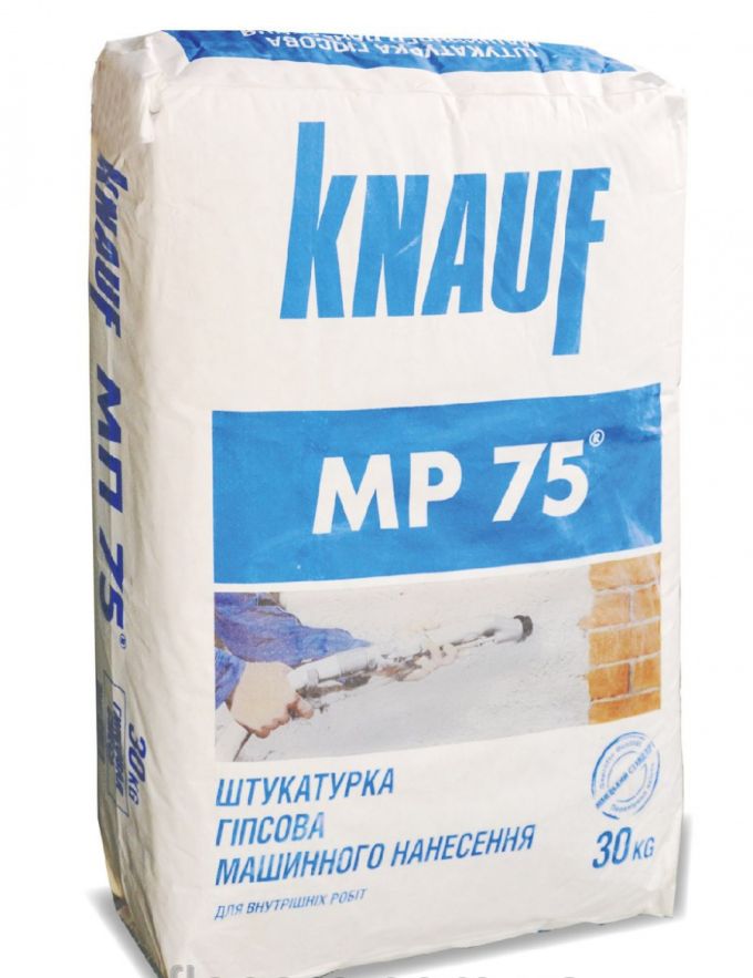 Штукатурка гіпсова стартова MP-75, Knauf 30кг