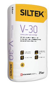Суміш для гідроізоляції V-30, Siltek 25кг